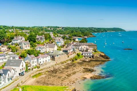 MENAI BRIDGE, ANGLESEY, WALES Stock Photos