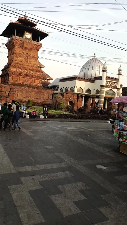 Menara Kudus Mosque Stock Footage 241625220