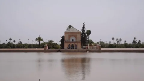 The Menara of Marrakesh, Morocco Stock Footage 85044018