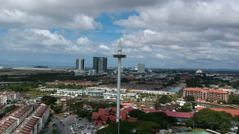 Menara Taming Sari Stock Footage 141170887