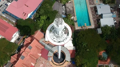 Menara Taming Sari Stock Footage 141170967