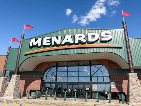 Menards in Crest Hill, IL. Stock Photos
