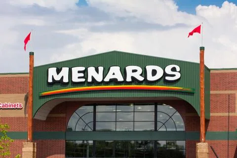 Menards store exterior Stock Photos