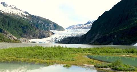 Mendenhall Glacier Stock Footage 93436419