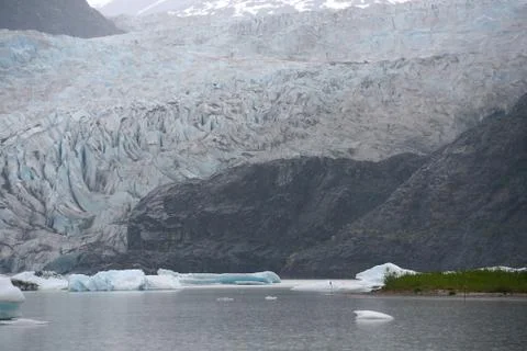 Mendenhall glacier Stock Photos