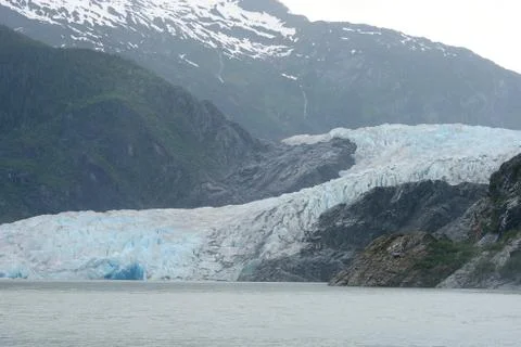 Mendenhall glacier Stock Photos