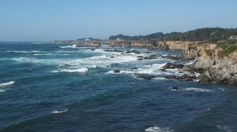 Mendocino County Coast Stockbeeldmateriaal 67602104