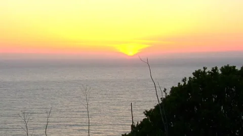 Mendocino Sunset Stock Footage 8575155