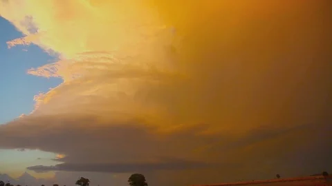 Mendooran Sunset Timelapse Stock Footage 72997224