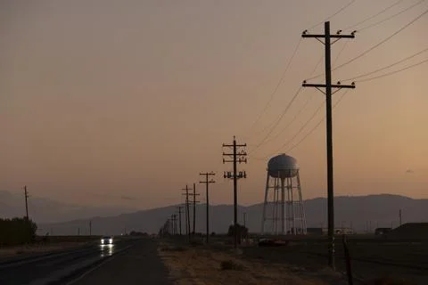 Mendota California 库存照片
