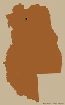 Mendoza, province of Argentina, on solid. Pattern Stock Illustration