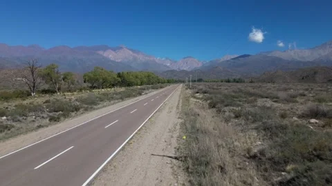 Mendoza Road  Stock Footage 297373458