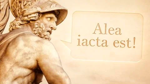 Menelaus statue with text Stock Photos