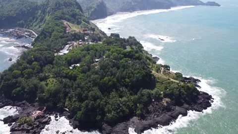 Menganti Beach Video stock 241699376