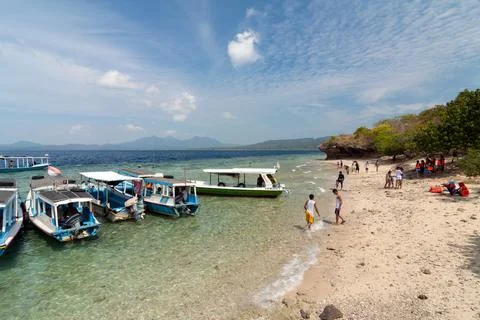 MENJANGAN BEACH Stock Photos