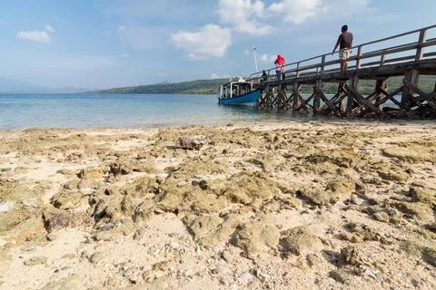 MENJANGAN BEACH Stock Photos