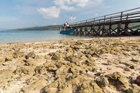 MENJANGAN BEACH Stock Photos