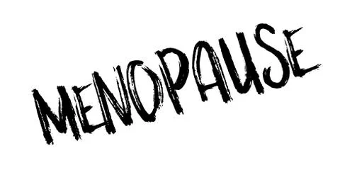 Menopause rubber stamp イラスト素材