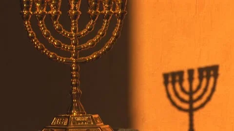 Menorah 11 Stock Footage 8919734