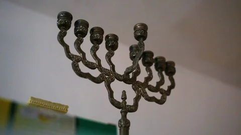 Menorah Video stock 89481620