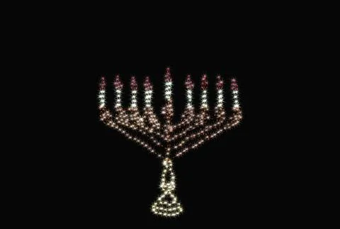Menorah Stock Illustration