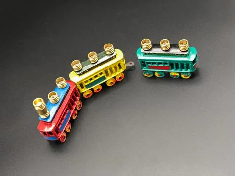 The Menorah Train Stock Photos