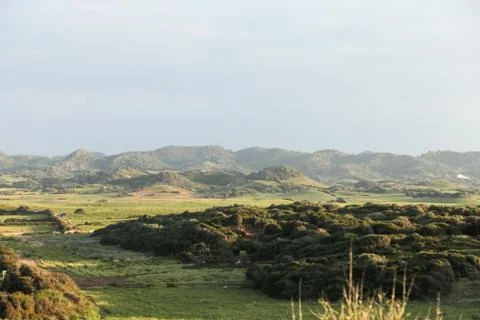 Menorca panoramic view Stock Photos