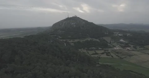 Menorca Spain - Monte Toro Stock Footage 131274352