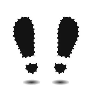 Mens black trases flat vector icon Stock Illustration