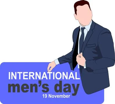 Men's Day1 Stock Illustration