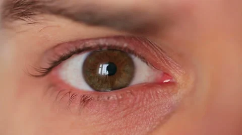 Mens eye closeup Stock Footage 36762415