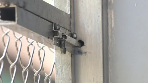 Men's Hand door lock Opens the brass door knobs. Stock Footage 108682655
