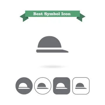 Men's hat Stock-Illustration