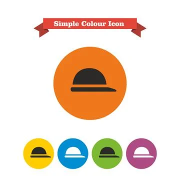 Men's hat Stock-Illustration