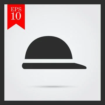 Men's hat Stock Illustration
