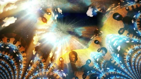 Men's heads with different thoughts Stock Footage 234336480