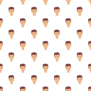 Men's skincare concept seamless pattern with eye patches Illustrazione stock