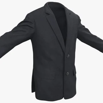 3D Модель: Mens Suit Jacket 3 # 91526939 | Pond5