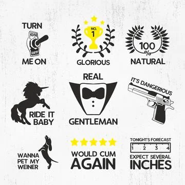 Men's Teasing Sexy Boxer Bundle, Funny Men's Boxers Underwear Sayings Stock Illustration