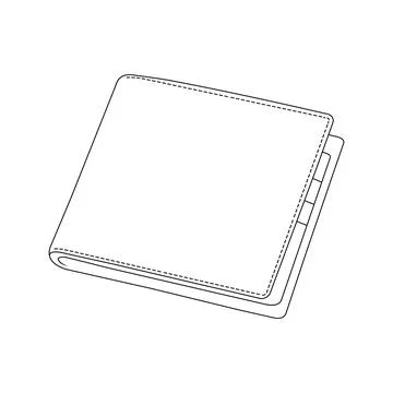Men's wallet icon Stock Illustration