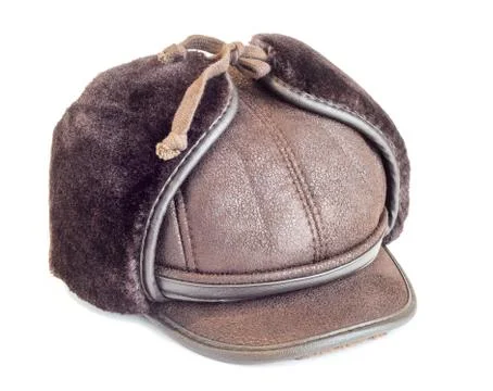 Mens winter cap Stock Photos