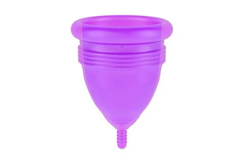 Menstrual cup, 3D rendering Illustration