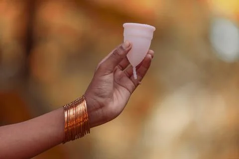 Menstrualcup Stock Photos