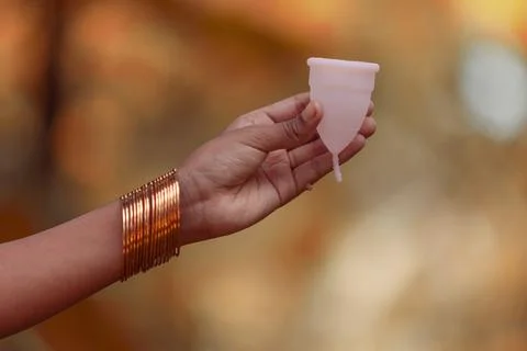 Menstrualcup Stock Photos