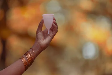Menstrualcup Stock Photos