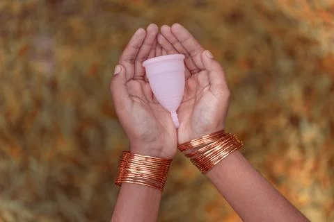 Menstrualcup Stock Photos