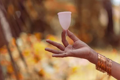 Menstrualcup Stock Photos