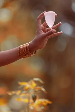 Menstrualcup Stock Photos
