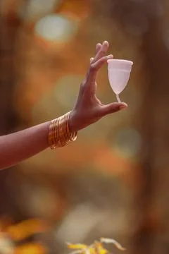 Menstrualcup Stock Photos