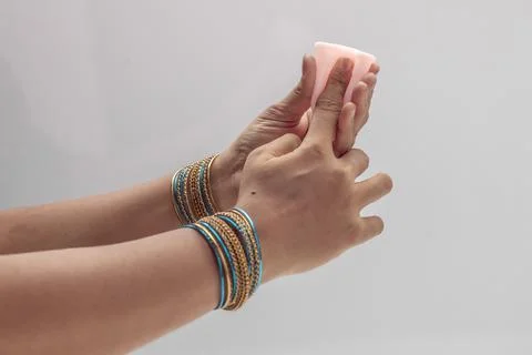 Menstrualcup Stock Photos